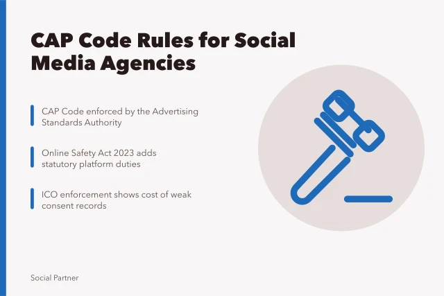 Card on CAP Code advertising rules for social media agencies. What the CAP Code means for social media agencies advertising rules