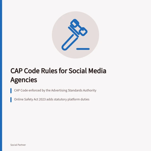 Card on CAP Code advertising rules for social media agencies. What the CAP Code means for social media agencies advertising rules