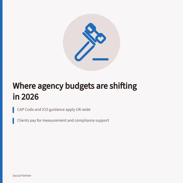 Card on shifting social media agency budgets, compliance and B2B data duties. What changing client demand means for social media agencies' commercial opportunities