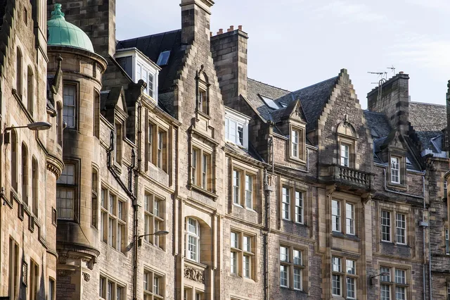 scotland, edinburgh, facades, architecture, buildings, scotland, scotland, scotland, edinburgh, edinburgh, edinburgh, edinburgh, edinburgh. ONS, NRS and Ofcom data for a Scottish social media agency brief: population, YouTube reach and daily viewing